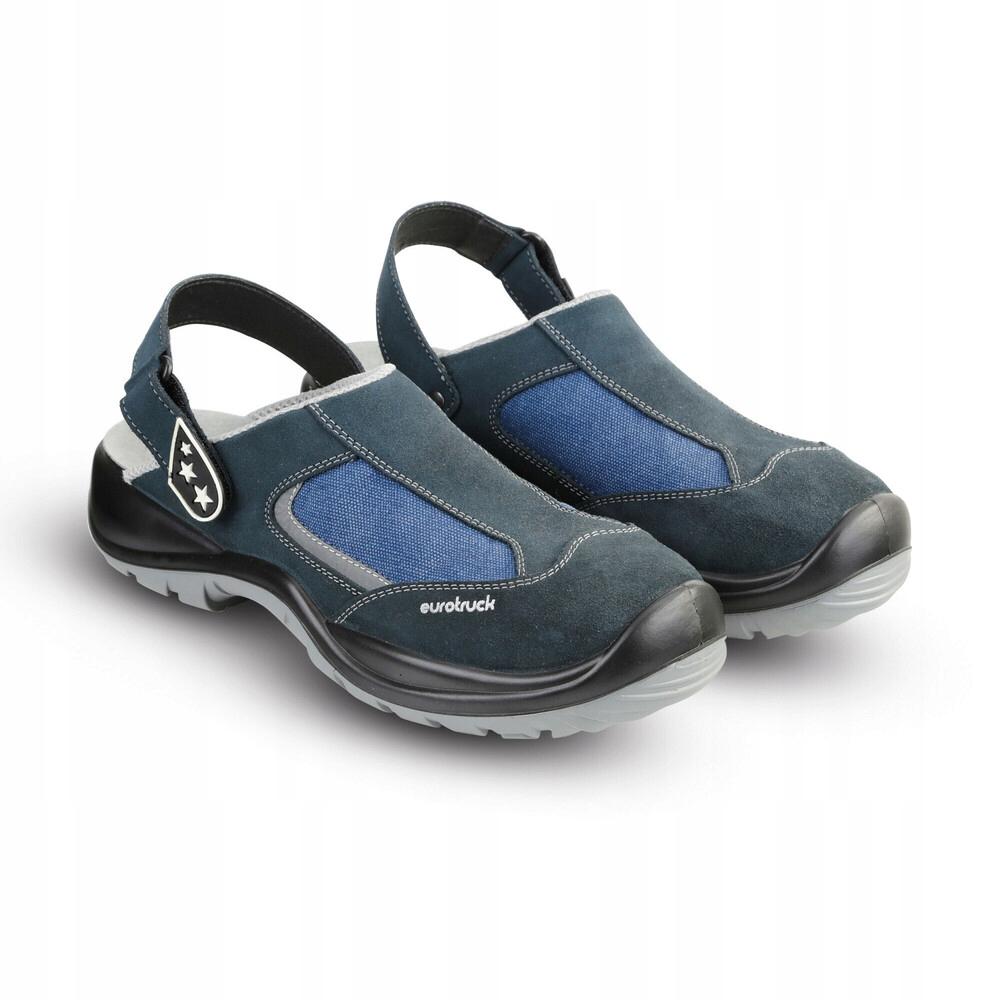Pracovné žabky Lampa Shark Jeans, veľkosť 43
